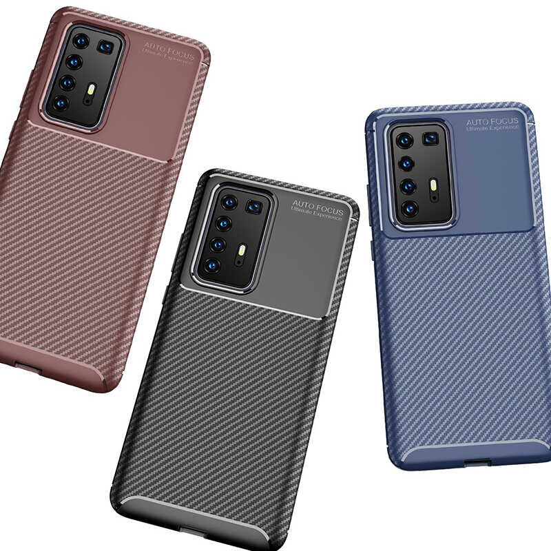 Huawei P40 Pro Kılıf Zore Negro Silikon Kapak