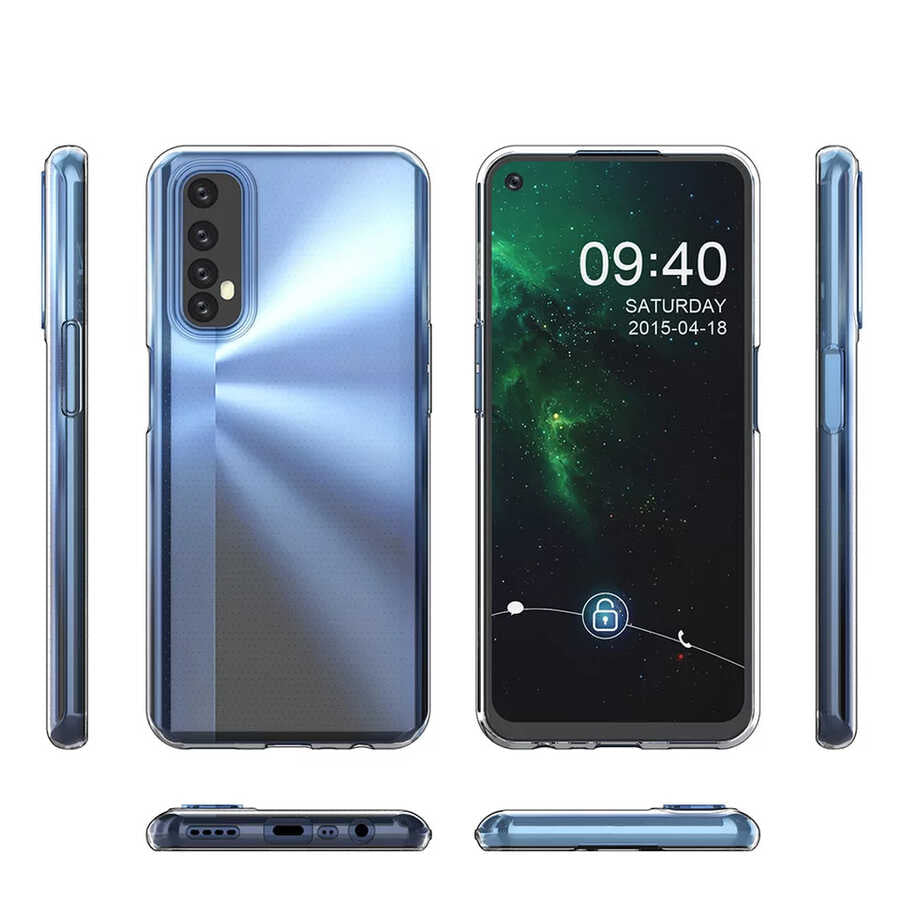 Realme 7 Kılıf Zore Süper Silikon Kapak