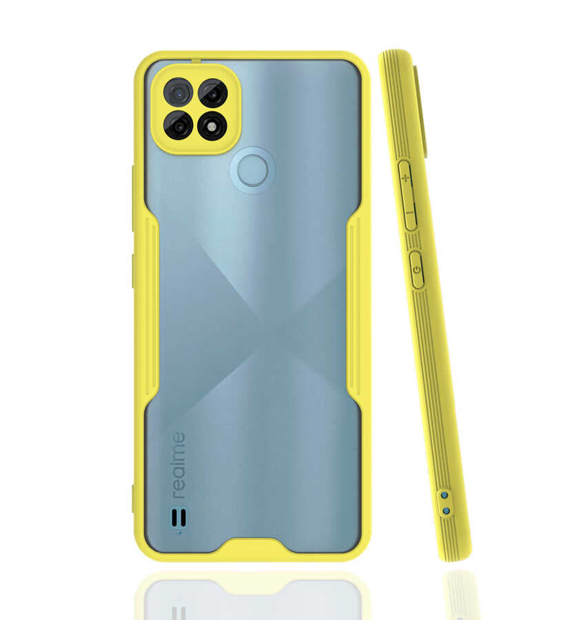 Realme C21 Kılıf Zore Parfe Kapak