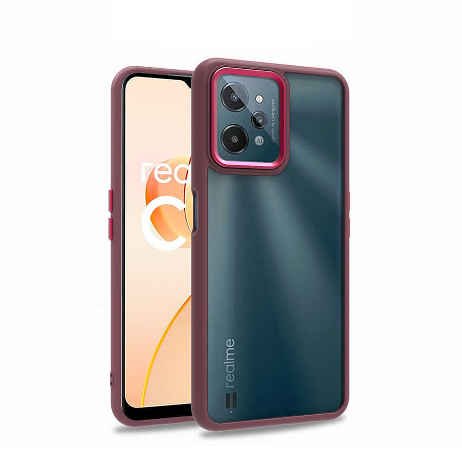 Realme C31 Kılıf Zore Flora Kapak