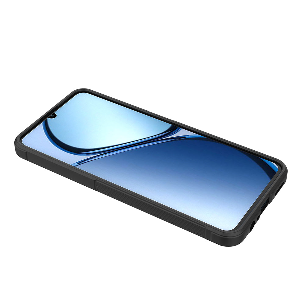 Realme C61 Kılıf Esnek TPU Oyuklu Arka Yüzey Tasarımlı Zore Etnik Silikon Kapak