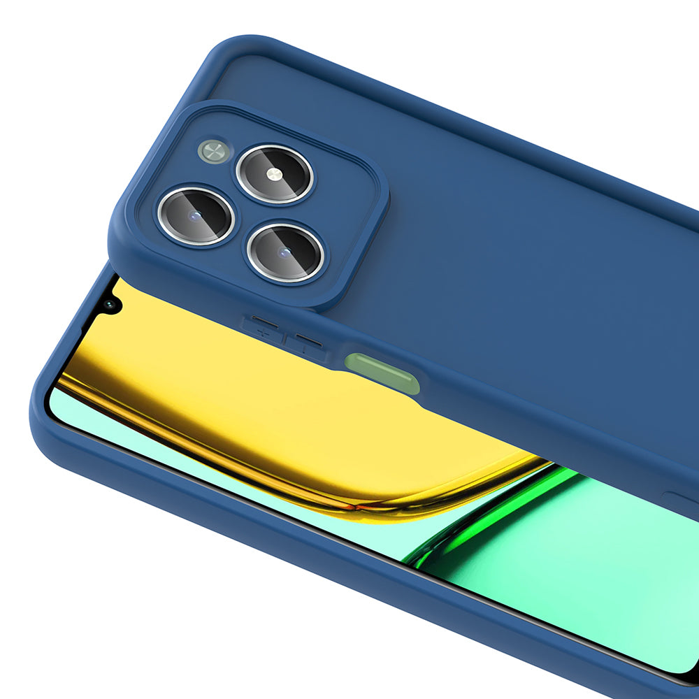 Realme C61 Kılıf Kamera Korumalı Zore Ananas Kapak