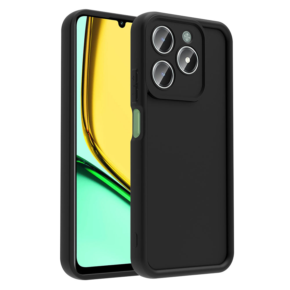 Realme C61 Kılıf Kamera Korumalı Zore Ananas Kapak