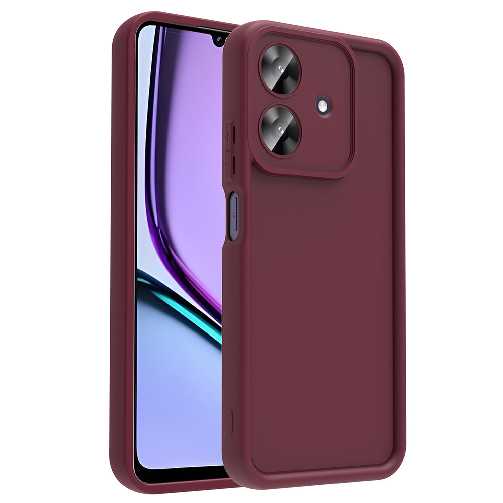 Realme Note 60 Kılıf Kamera Korumalı Zore Ananas Kapak