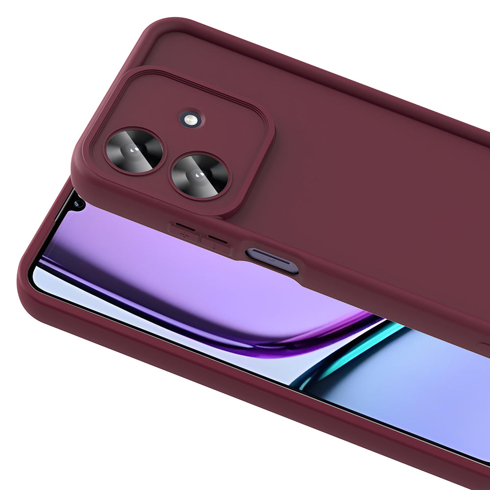 Realme Note 60 Kılıf Kamera Korumalı Zore Ananas Kapak