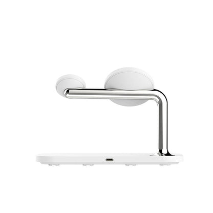 Recci RCW-20 Prestige Serisi 3in1 M-safe 15W Hızlı Şarj Özellikli Magnetik Kablosuz Şarj Standı