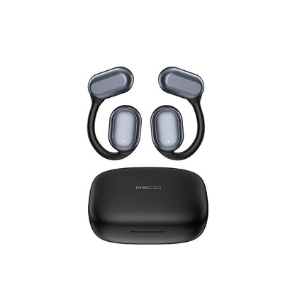 Recci REP-W76 OWS Wireless Hi-Fi Ses Kaliteli Dijital Led Göstergeli Bluetooth v5.3 Elegant Serisi Kulak İçi Kulaklık