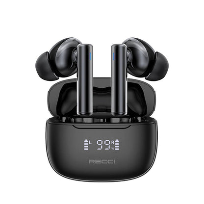 Recci REP-W77 Warrior Serisi ANC Özellikli TWS Kulak İçi Bluetooth v5.3 Kulaklık