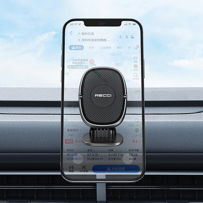 Recci RHO-C18 Güçlü Magnetik 360 Derece Dönebilen Düz Zemin Araç Telefon Tutucu