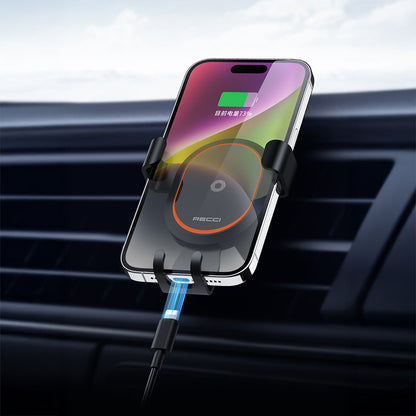 Recci RHO-C26 360 Dönebilen Havalandırma Tasarım Araç Telefon Tutucu