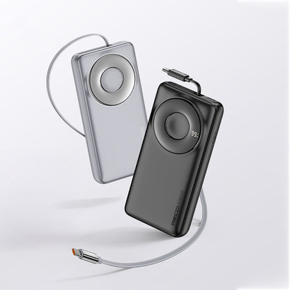 Recci RPB-P72 Hızlı Şarj Özellikli Type-C Kablolu Powerbank 65W 20.000mAh