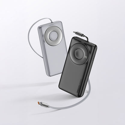 Recci RPB-P72 Hızlı Şarj Özellikli Type-C Kablolu Powerbank 65W 20.000mAh