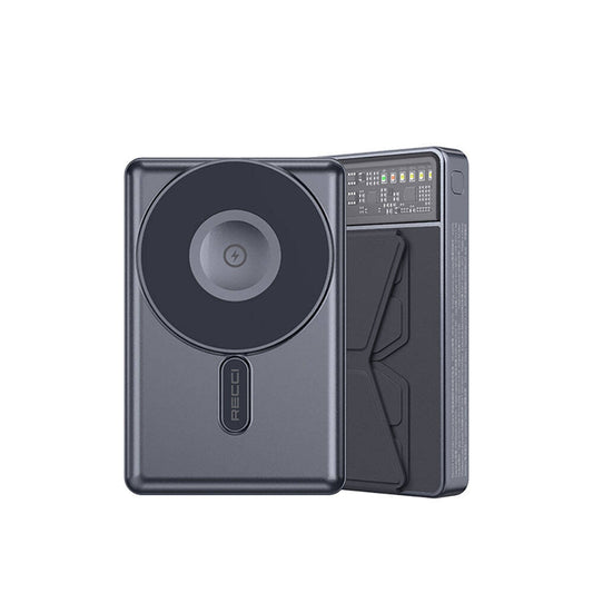 Recci RPB-W19 Standlı M-safe Şarj Özellikli Powerbank 10.000mAh