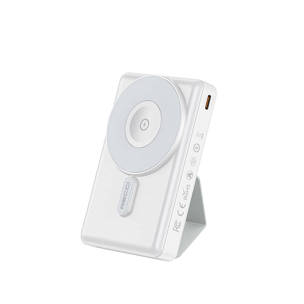 Recci RPB-W19 Standlı M-safe Şarj Özellikli Powerbank 10.000mAh