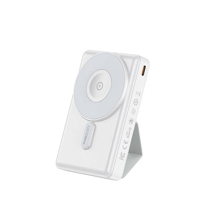 Recci RPB-W19 Standlı M-safe Şarj Özellikli Powerbank 10.000mAh
