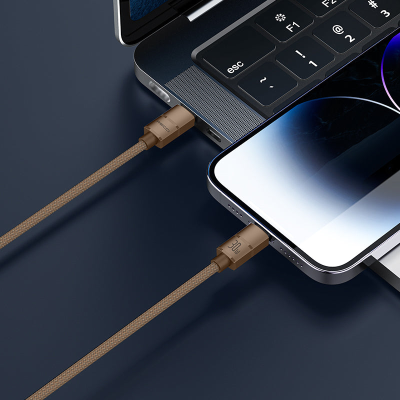 Recci RS08CC Warrior Serisi Type-C to Type-C 100W Hızlı Şarj Özellikli Data ve Şarj Kablosu 1.2M