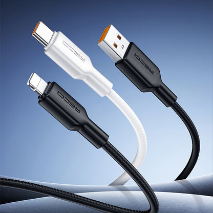 Recci RS46CC Type-C to Type-C PD 65W Hızlı Şarj Özellikli Data ve Şarj Kablosu 1.2M