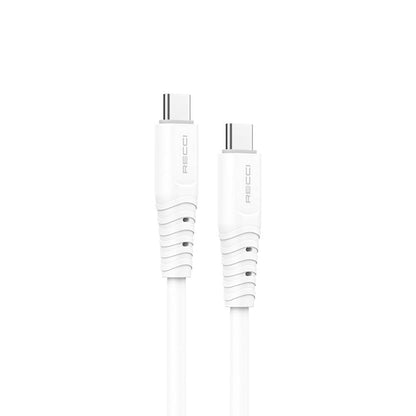 Recci RTC-P09CC Silicone Serisi 65W Hızlı Şarj Özellikli Type-C To Type-C PD Kablo 1.5M