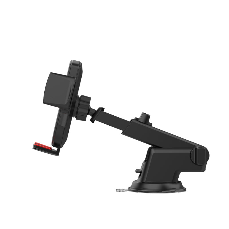 Recci RZ02 Otomatik Mekanizmalı Uzatılabilir Teleskopik Vantuzlu Tasarım Araç Telefon Tutucu