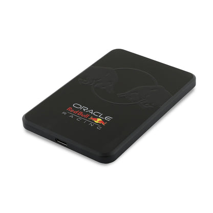 Redbull Orjinal Lisanslı M-safe Şarj Özellikli Dijital LED Göstergeli Çift Boğa Baskılı Powerbank 5000mAh 15W