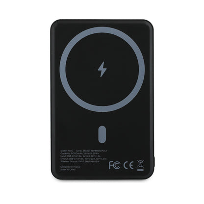 Redbull Orjinal Lisanslı M-safe Şarj Özellikli Dijital LED Göstergeli Kırmızı Şeritli Powerbank 5000mAh 15W