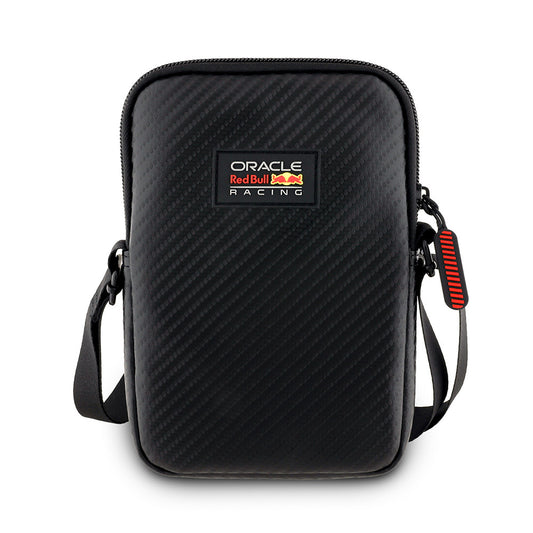 Redbull Orjinal Lisanslı PU Karbon Fiber Tasarımlı Çapraz Vücut Aksesuar Çantası