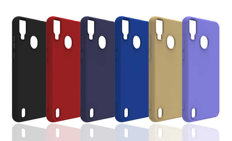 Reeder P13 Blue Kılıf Zore Biye Silikon