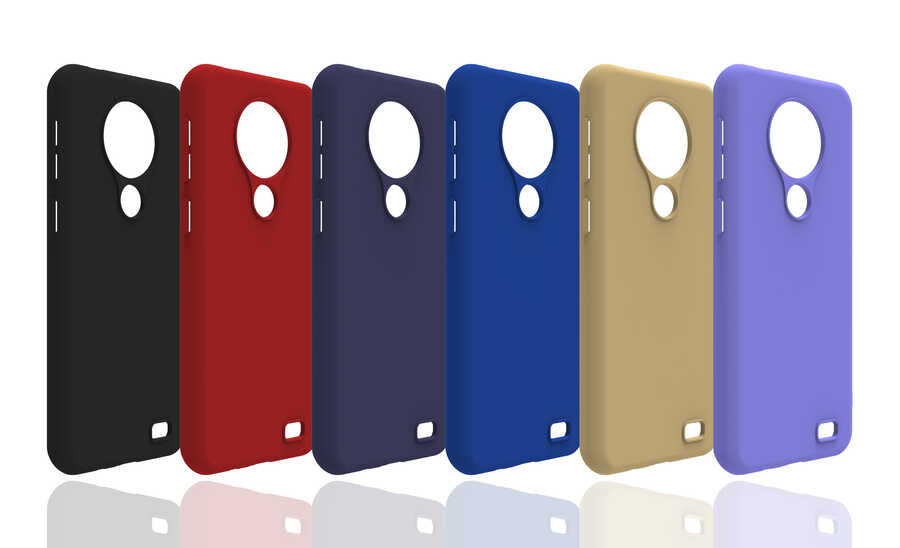 Reeder P13 Blue Max 2020 Kılıf Zore Biye Silikon