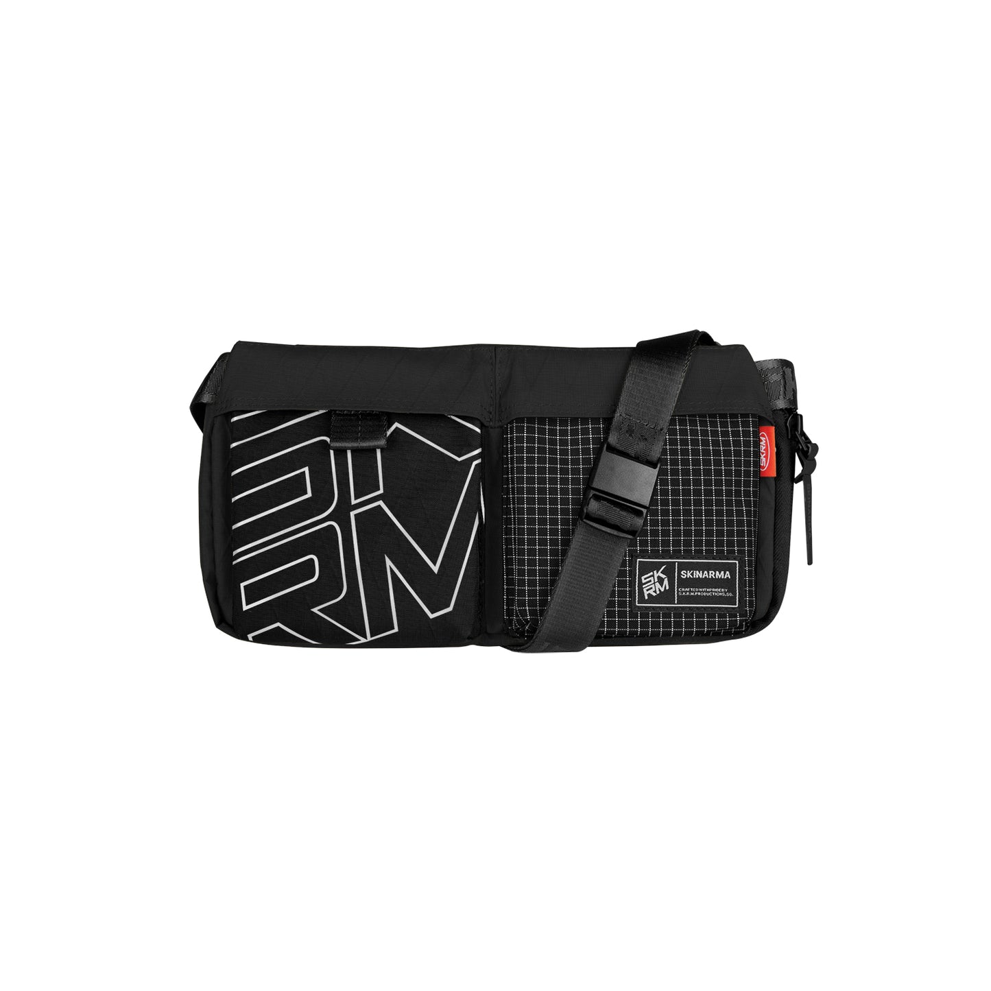 Skinarma Jager Naylon Scout Boyun Askı Kayışlı Çapraz Vücut Çantası