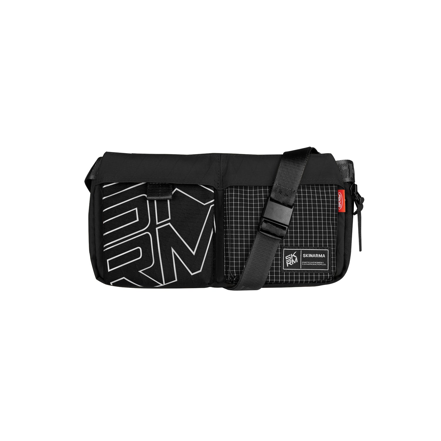 Skinarma Jager Naylon Scout Boyun Askı Kayışlı Çapraz Vücut Çantası