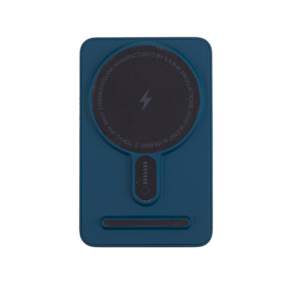 SkinArma Spunk Taşınabilir Wireless Şarj ve PD Hızlı Şarj Özellikli Powerbank 15W 5000mAh