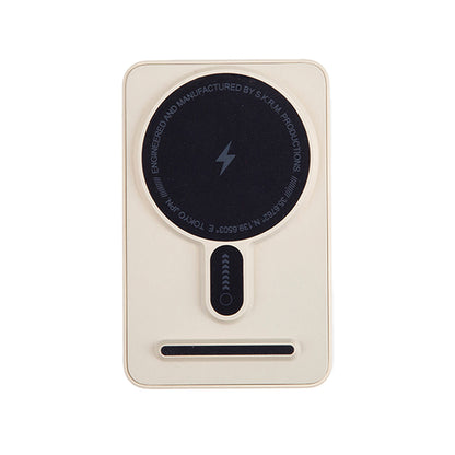 SkinArma Spunk Taşınabilir Wireless Şarj ve PD Hızlı Şarj Özellikli Powerbank 15W 5000mAh