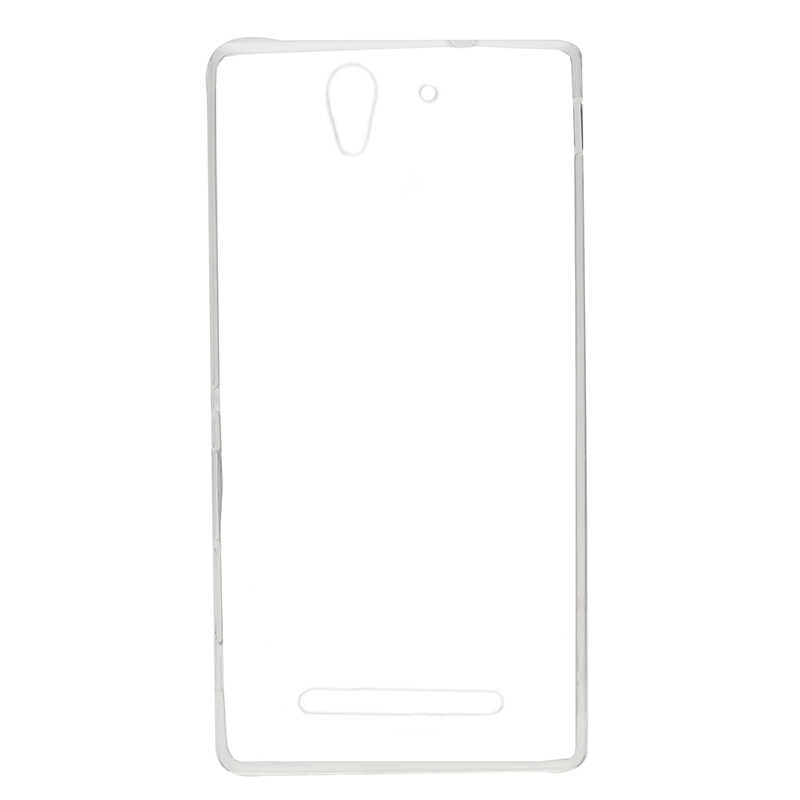 Sony Xperia C3 Kılıf Zore Süper Silikon Kapak