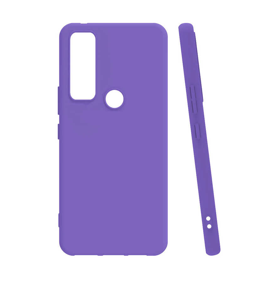 TCL 20 SE Kılıf Zore Biye Silikon