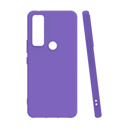 TCL 20 SE Kılıf Zore Biye Silikon