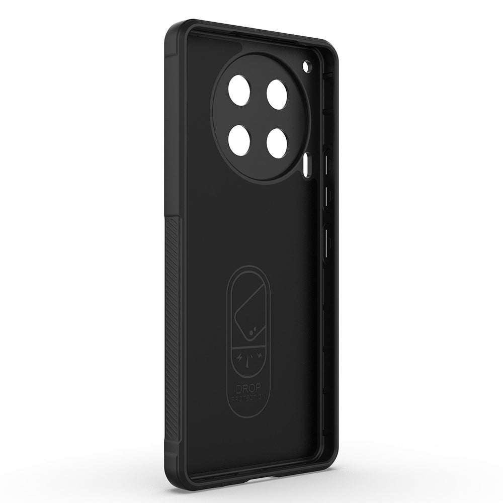 Tecno Camon 30 4G Kılıf Esnek TPU Oyuklu Arka Yüzey Tasarımlı Zore Etnik Silikon Kapak