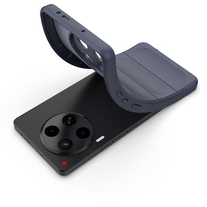 Tecno Camon 30 4G Kılıf Esnek TPU Oyuklu Arka Yüzey Tasarımlı Zore Etnik Silikon Kapak