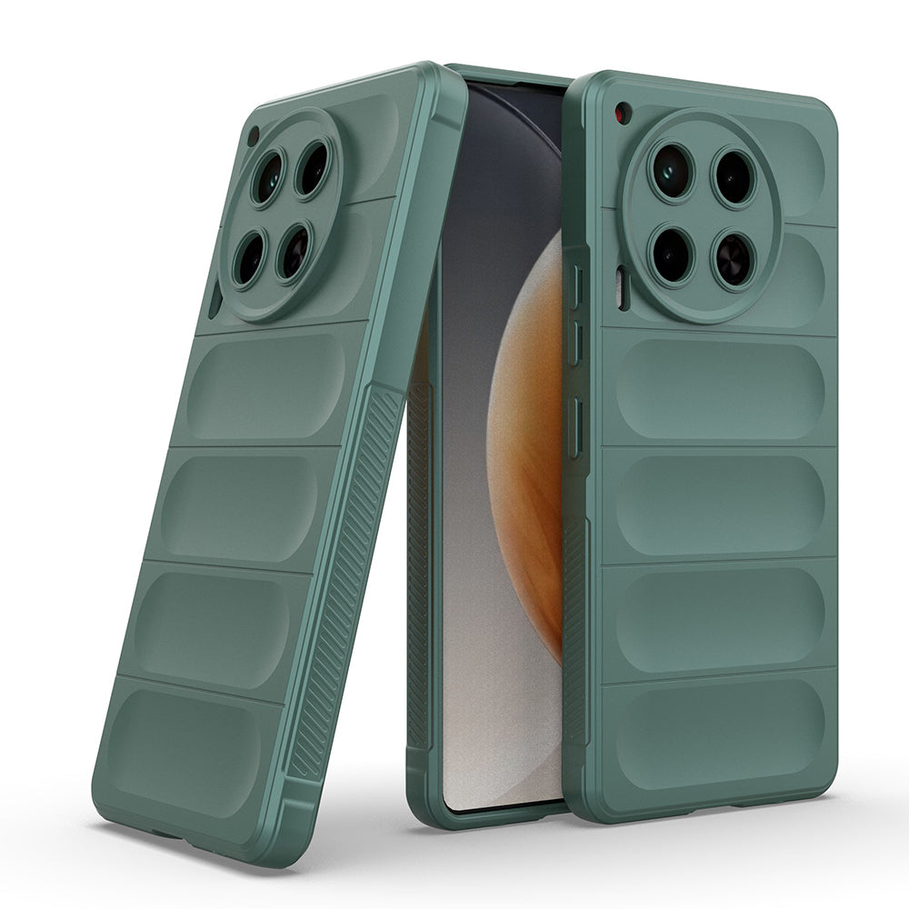 Tecno Camon 30 4G Kılıf Esnek TPU Oyuklu Arka Yüzey Tasarımlı Zore Etnik Silikon Kapak