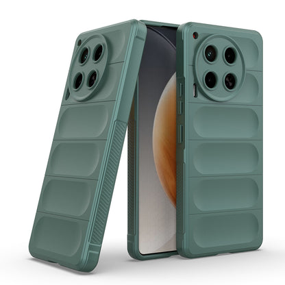 Tecno Camon 30 4G Kılıf Esnek TPU Oyuklu Arka Yüzey Tasarımlı Zore Etnik Silikon Kapak