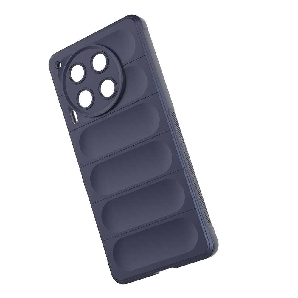 Tecno Camon 30 4G Kılıf Esnek TPU Oyuklu Arka Yüzey Tasarımlı Zore Etnik Silikon Kapak