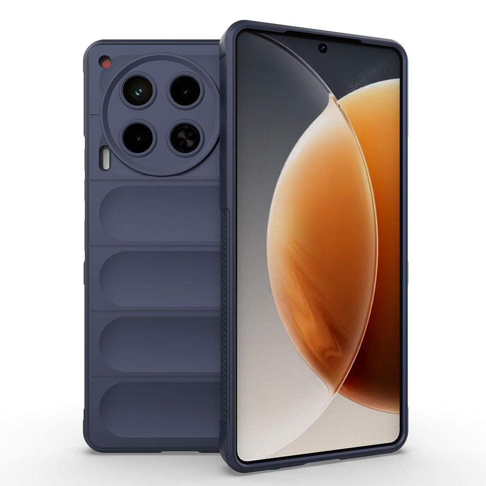 Tecno Camon 30 4G Kılıf Esnek TPU Oyuklu Arka Yüzey Tasarımlı Zore Etnik Silikon Kapak