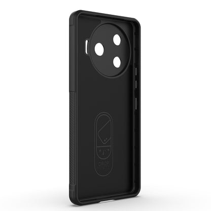 Tecno Camon 30 Pro 5G Kılıf Esnek TPU Oyuklu Arka Yüzey Tasarımlı Zore Etnik Silikon Kapak