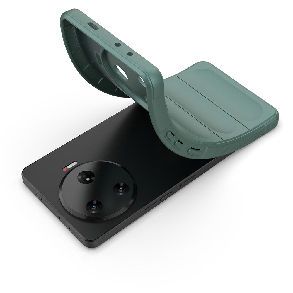 Tecno Camon 30 Pro 5G Kılıf Esnek TPU Oyuklu Arka Yüzey Tasarımlı Zore Etnik Silikon Kapak