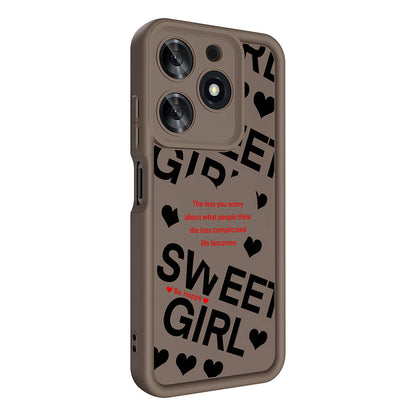 Tecno Spark 10 Pro 4G Kılıf Kamera Korumalı Baskılı Arka Yüzey Zore Klas Kapak