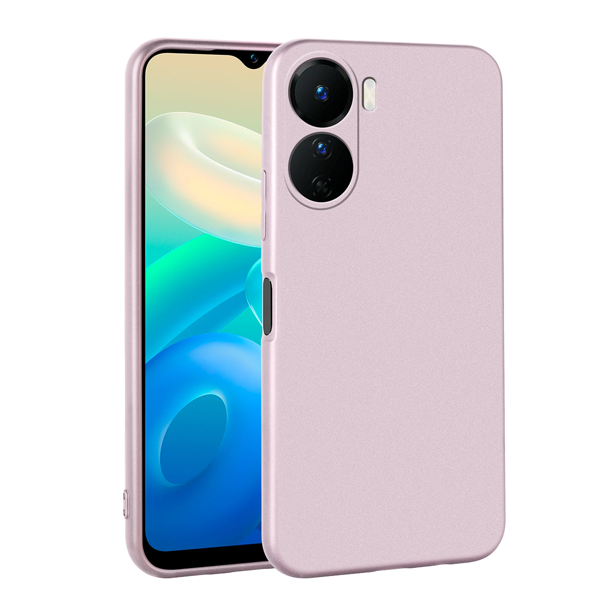 Vivo Y16 Kılıf Zore Premier Silikon Kapak