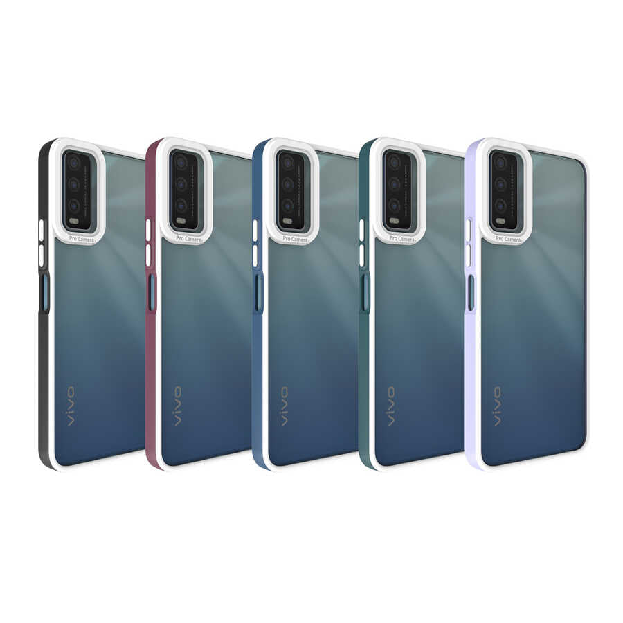 Vivo Y20S Kılıf Zore Mima Kapak