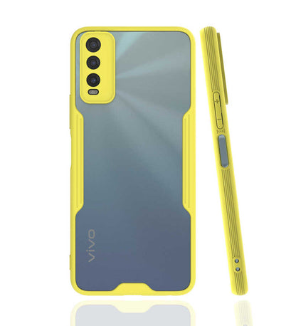 Vivo Y20S Kılıf Zore Parfe Kapak