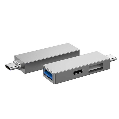 Wiwu Alpha T02 Pro 3 in 1 Type-C Hub PD Portlu Usb Çoğaltıcı