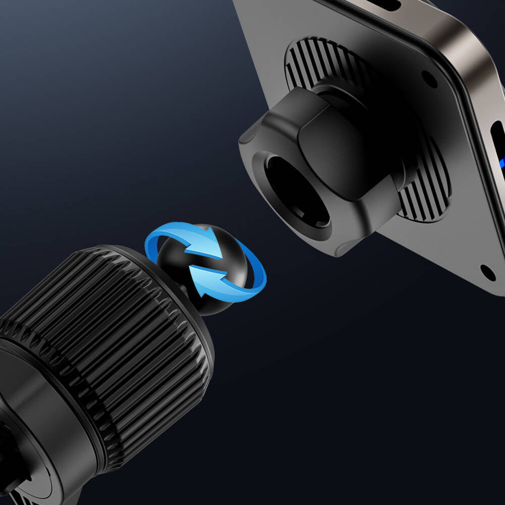 Wiwu CH-318 Magneto Serisi M-safe Şarj Özellikli Havalandırma Tasarım Araç Telefon Tutucu