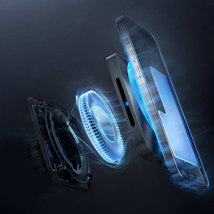 Wiwu CH-318 Magneto Serisi M-safe Şarj Özellikli Havalandırma Tasarım Araç Telefon Tutucu